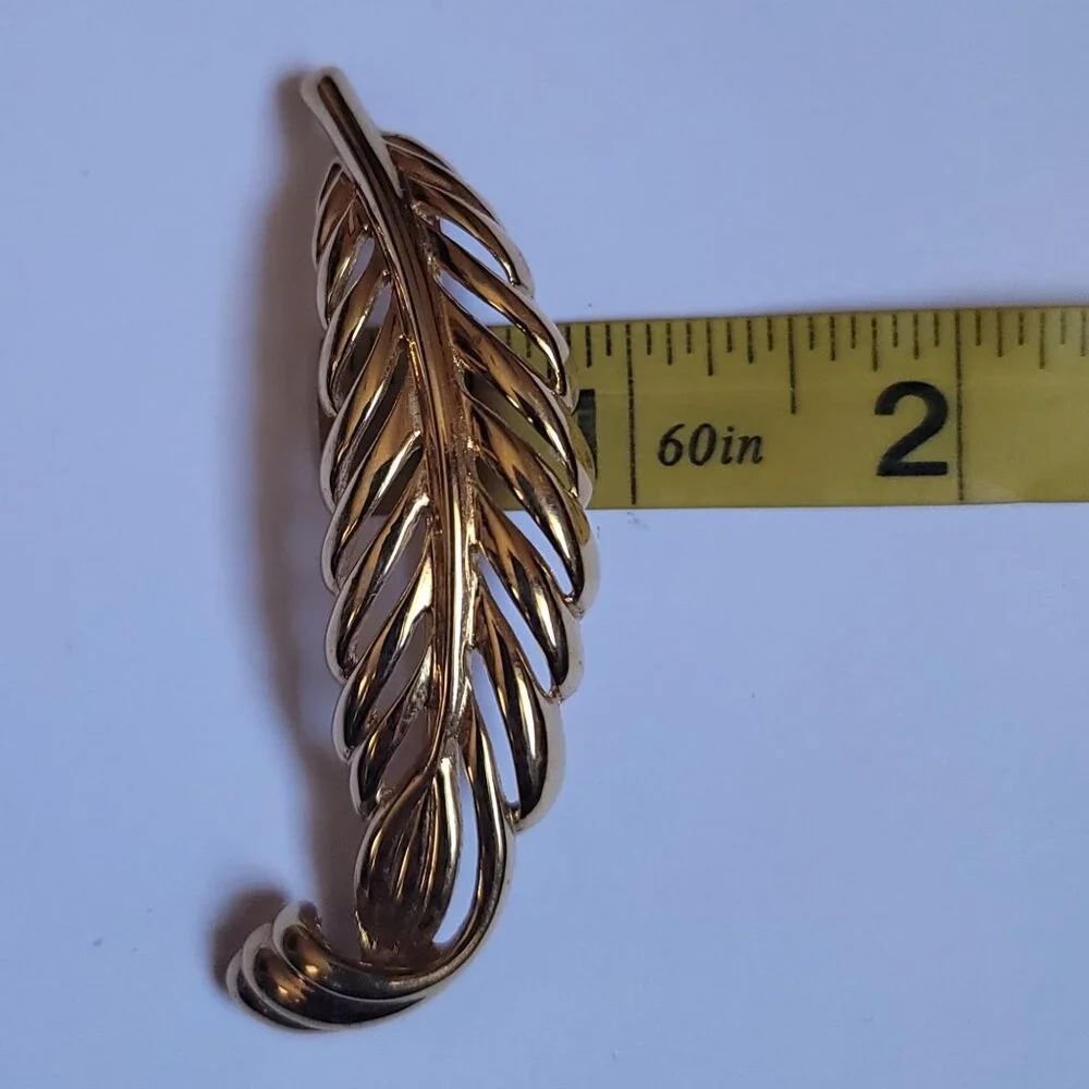 Vintage Napier Gold-Tone Brooch Pin